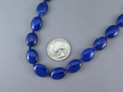 Lapis Necklace by Desiree Yellowhorse