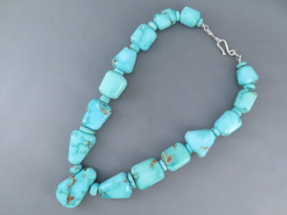 Bruce Eckhardt Fox Turquoise Necklace