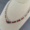 Inlay Necklace with Black Jade & Opal