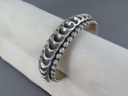 Heavy Sterling Silver Cuff Bracelet by Marc Antia