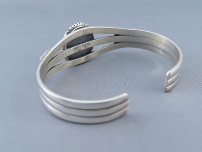 Lapis & Sterling Silver Cuff Bracelet by Delbert Vandever