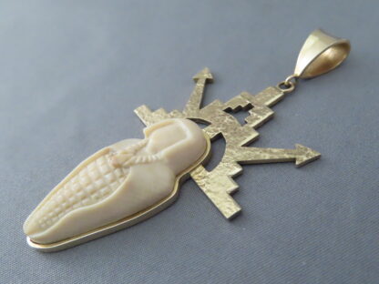 Don Supplee 14kt Gold ‘Corn Maiden’ Pendant