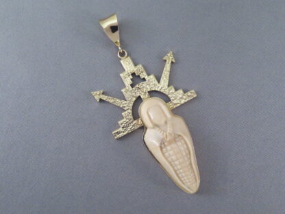 Don Supplee 14kt Gold ‘Corn Maiden’ Pendant