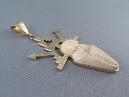 Don Supplee 14kt Gold ‘Corn Maiden’ Pendant