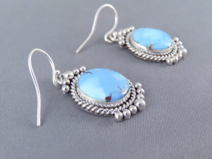 Golden Hills Turquoise Earrings by Artie Yellowhorse