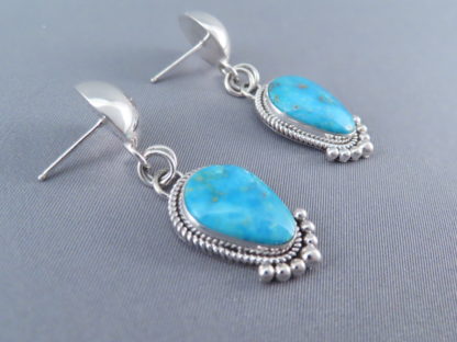 Candelaria Turquoise Earrings by Artie Yellowhorse