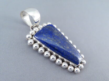 Lapis & Sterling Silver Pendant