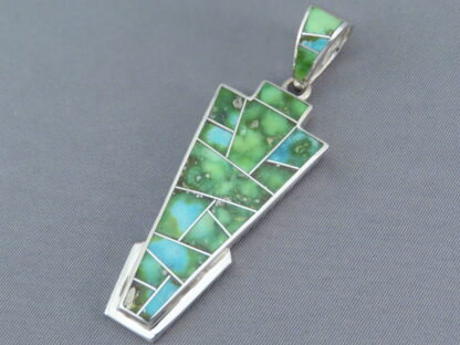 Pendant with Sonoran Gold Turquoise Inlay