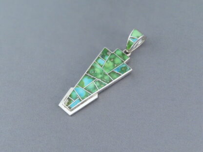 Pendant with Sonoran Gold Turquoise Inlay