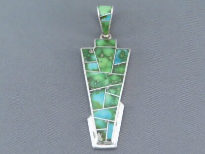 Pendant with Sonoran Gold Turquoise Inlay