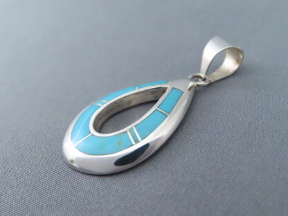 Turquoise Inlay Pendant