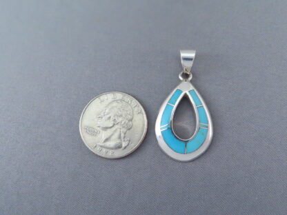 Turquoise Inlay Pendant