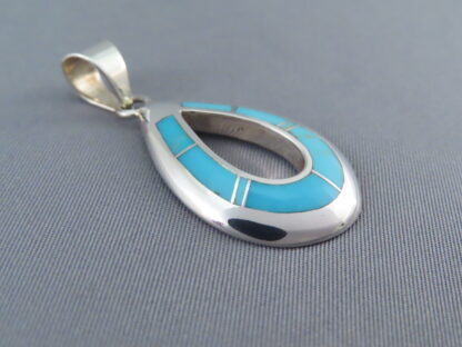 Turquoise Inlay Pendant