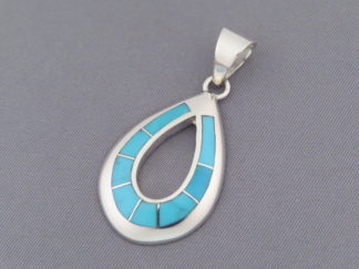 Turquoise Inlay Pendant