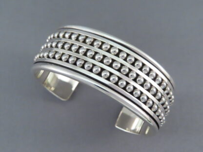 Sterling Silver Cuff Bracelet by Artie Yellowhorse