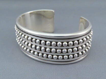 Sterling Silver Cuff Bracelet by Artie Yellowhorse