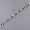 Multi-Stone Link Bracelet with Inlaid Opal & Turquoise