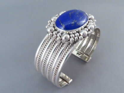 Lapis Cuff Bracelet by Artie Yellowhorse