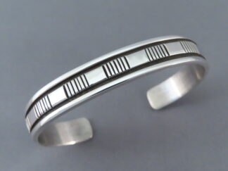 Dainty Sterling Silver Cuff Bracelet by Bruce Morgan