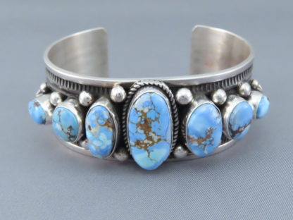 Albert Jake Golden Hills Turquoise Cuff Bracelet