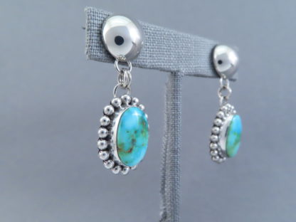Sonoran Gold Turquoise Earrings by Artie Yellowhorse