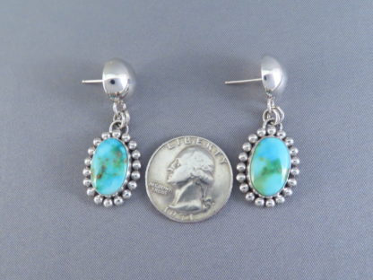 Sonoran Gold Turquoise Earrings by Artie Yellowhorse