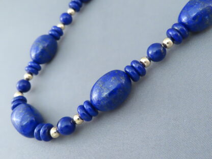 Lapis Necklace with 14kt Gold (Yellowhorse)