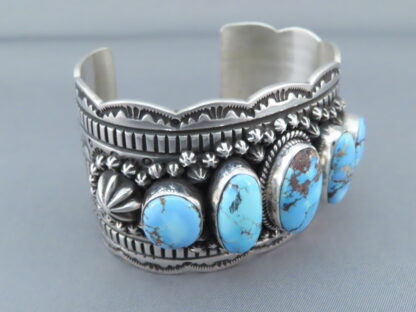 Golden Hills Turquoise Sterling Silver Cuff Bracelet