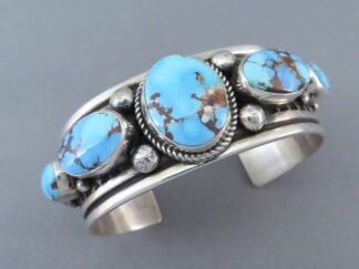 Golden Hills Turquoise Bracelet Cuff by Albert Jake