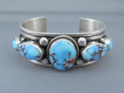 Golden Hills Turquoise Bracelet Cuff by Albert Jake