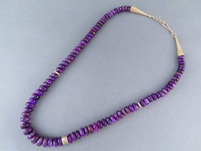 Sugilite & 14kt Gold Necklace