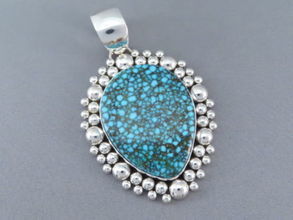 Ithaca Peak Turquoise Pendant by Artie Yellowhorse