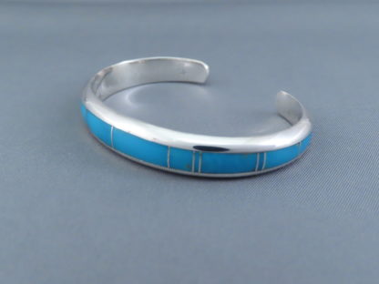 Turquoise Inlay Cuff Bracelet