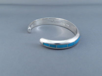 Turquoise Inlay Cuff Bracelet