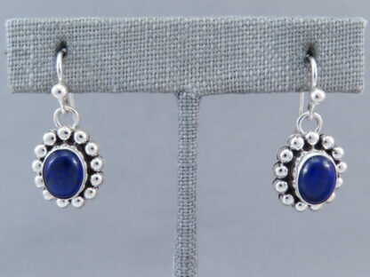 Lapis & Sterling Silver Earrings by Artie Yellowhorse