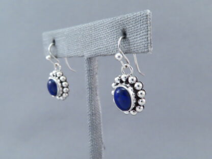 Lapis & Sterling Silver Earrings by Artie Yellowhorse