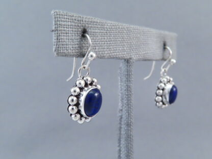 Lapis & Sterling Silver Earrings by Artie Yellowhorse