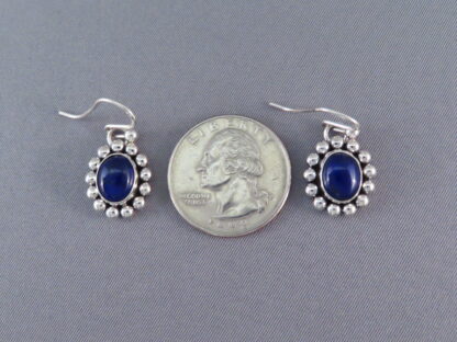 Lapis & Sterling Silver Earrings by Artie Yellowhorse