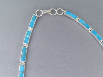 Turquoise Inlay Necklace – Full Turquoise Necklace