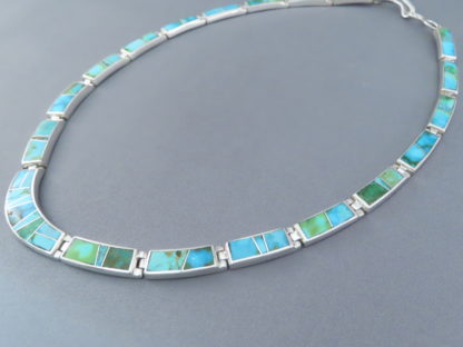 Sonoran Gold Turquoise Inlay Necklace