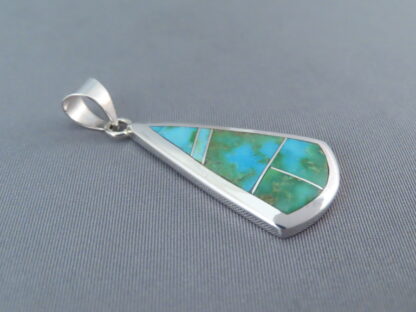 Turquoise Inlay Pendant – Sonoran Gold Turquoise