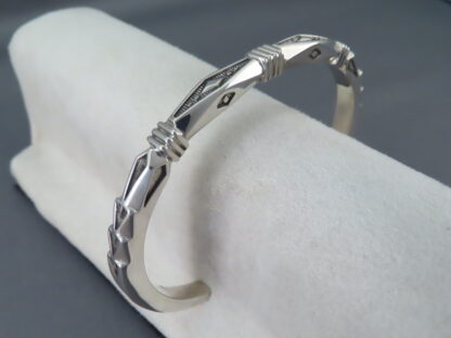 Sterling Silver Cuff Bracelet by Jennifer Curtis (Large)