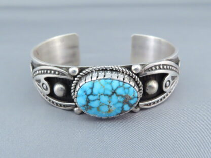Kingman Turquoise Cuff Bracelet by Albert Jake