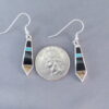 Multi-Stone Inlay Earrings featuring Turquoise