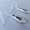 Multi-Stone Inlay Earrings featuring Turquoise