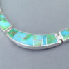Sonoran Gold Turquoise Inlay Necklace