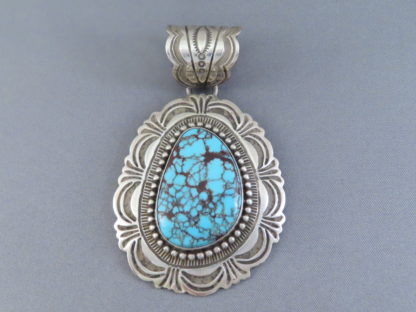 Egyptian Turquoise Pendant by Arnold Blackgoat