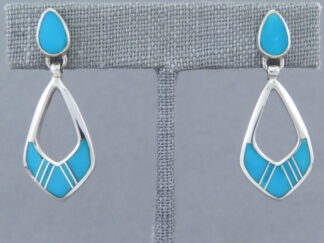 Turquoise Inlay Earrings