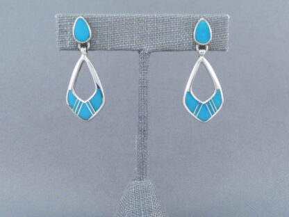 Turquoise Inlay Earrings