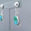 Turquoise Earrings by Artie Yellowhorse (Sonoran Gold Turquoise)